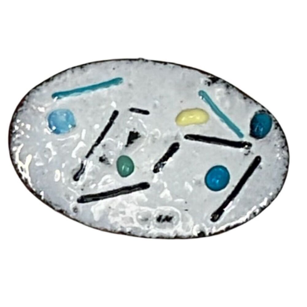 Vintage 80’s90’s handmade art to wear brooch